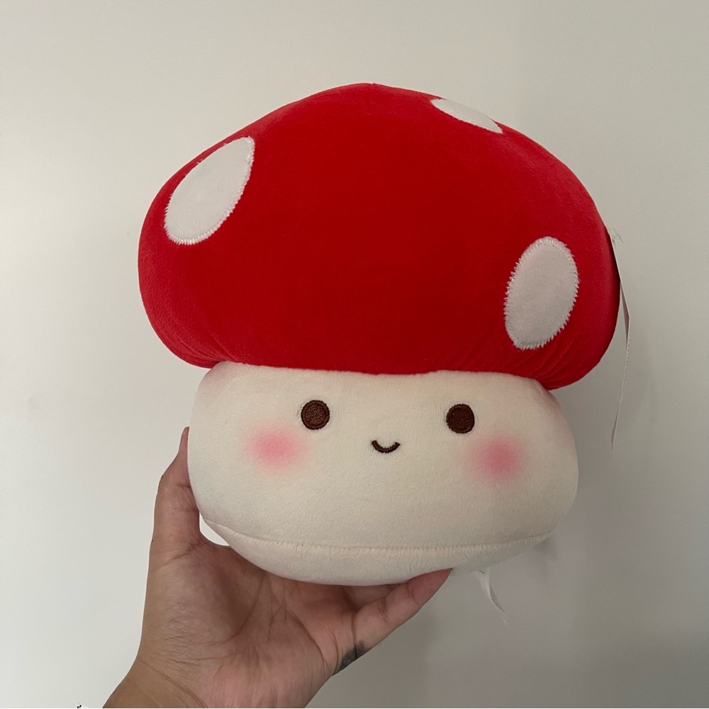Miniso Red Mushroom Plush